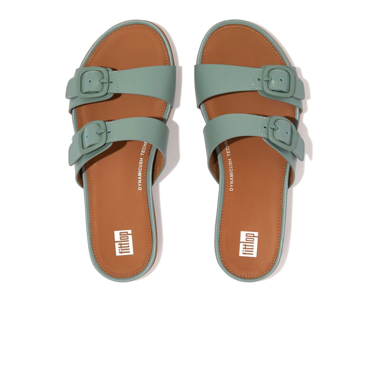 fitflop duo buckle slide sandals