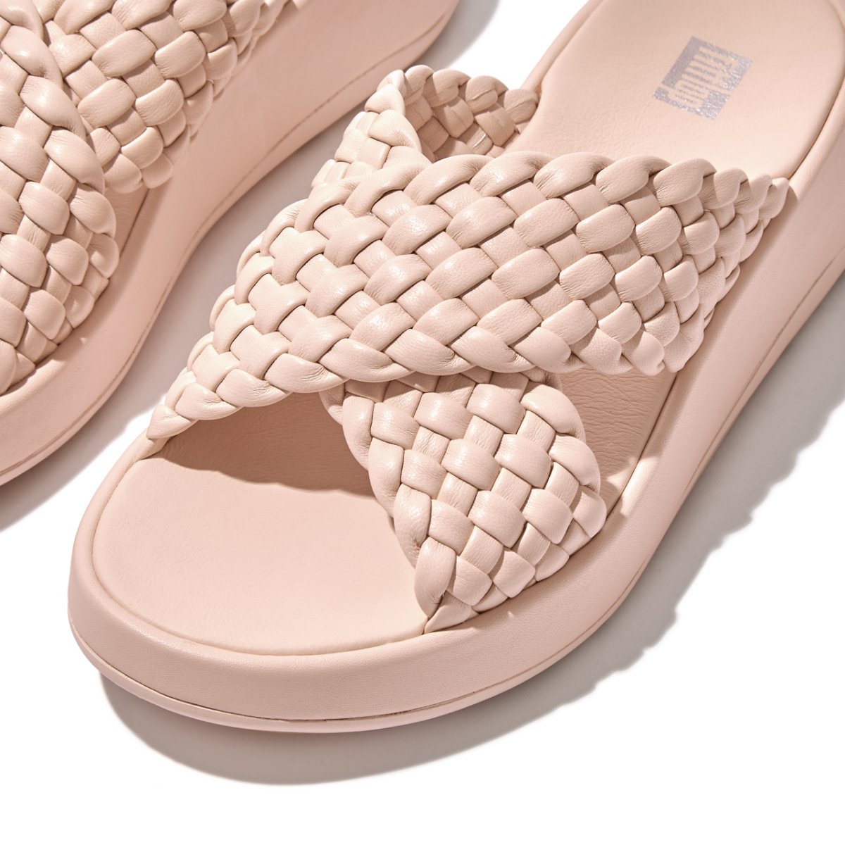 Dakeena flower pom slide sandals outlet