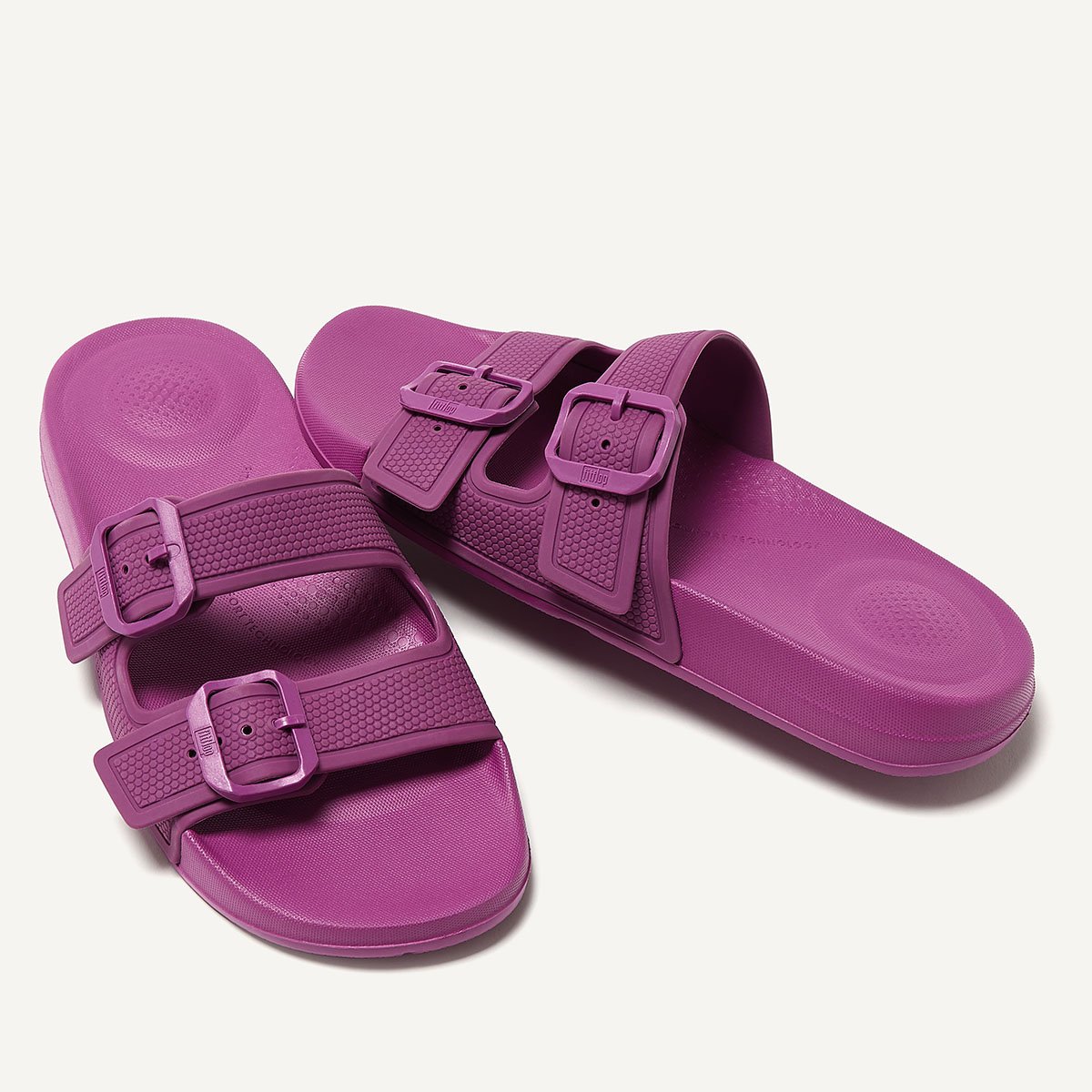 Purple on sale slide sandals