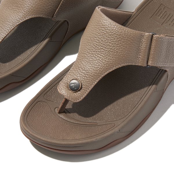TRAKK II Leather Toe-Post Sandals