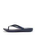 FitFlop iQUSHION Ergonomic Flip-Flops Midnight Navy front view