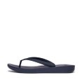 FitFlop iQUSHION Ergonomic Flip-Flops midnight navy front view