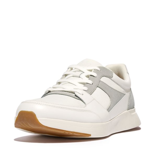 ANATOMIFLEX Mens Material-Mix Panel Trainers