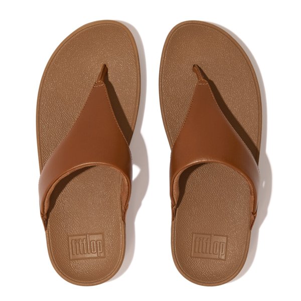 LULU Leather Toe-Post Sandals