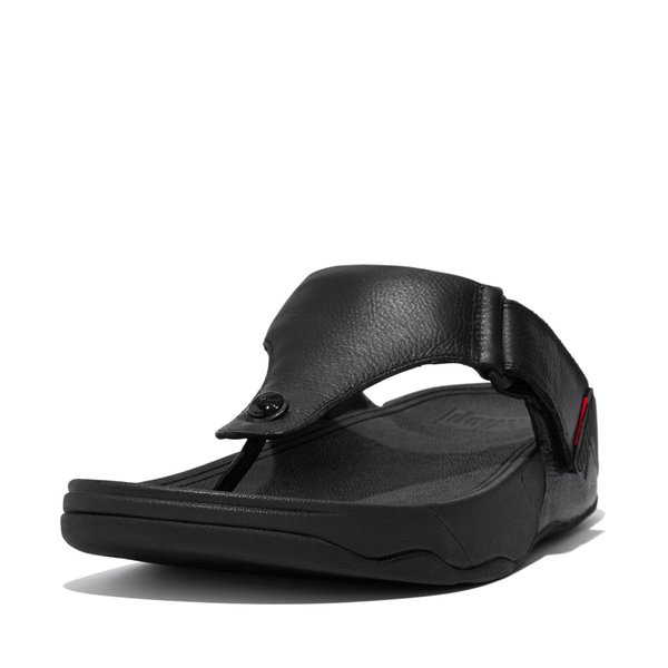 TRAKK II Mens Leather Toe-Post Sandals