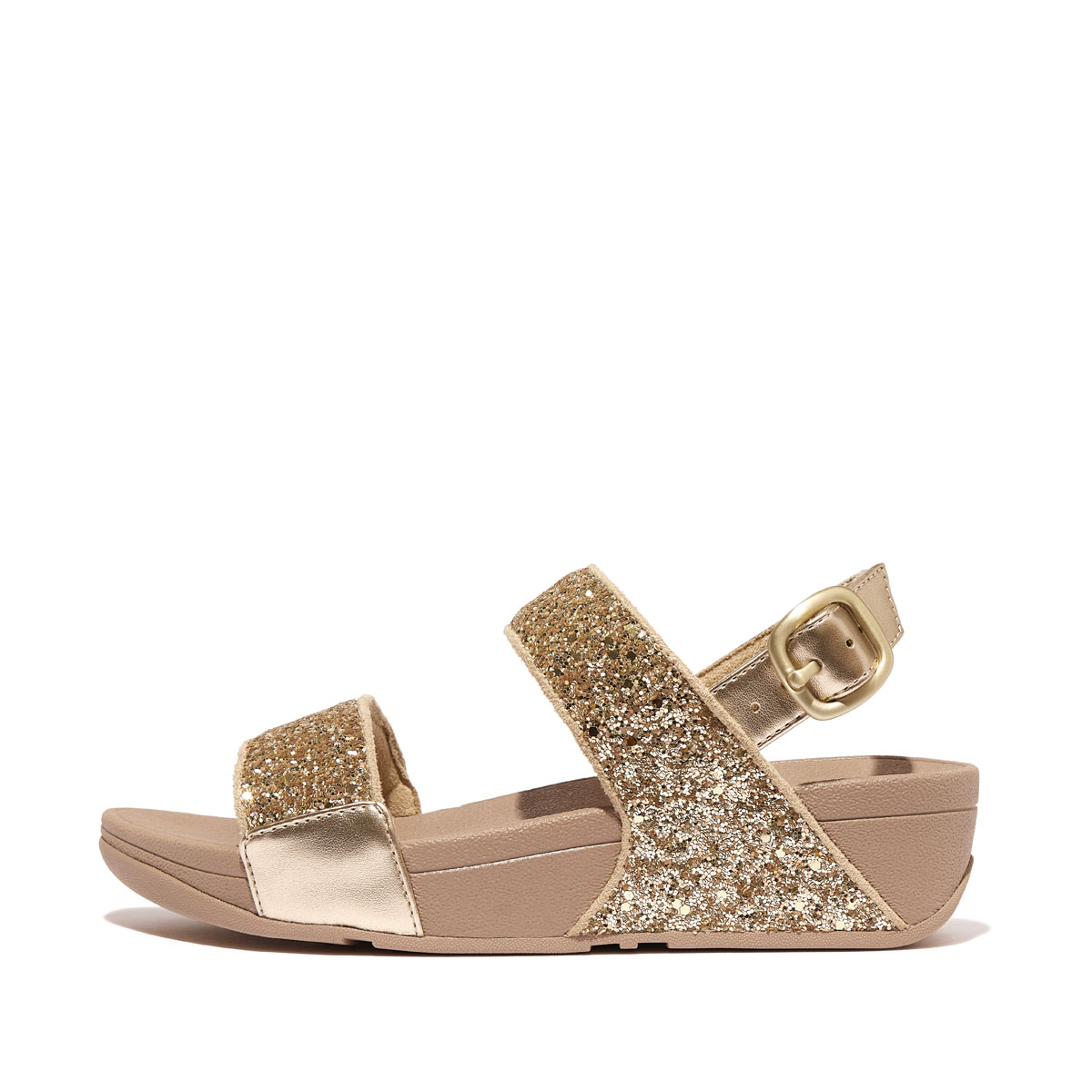 Glitter two hot sale strap slides