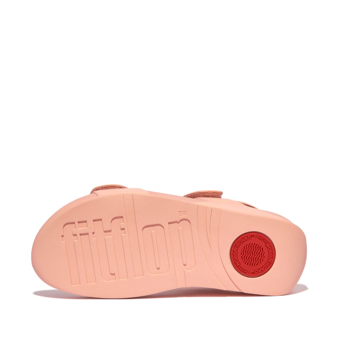 LULU Adjustable Leather Back-Strap Sandals - Blushy (FV8-A89) | FitFlop ...
