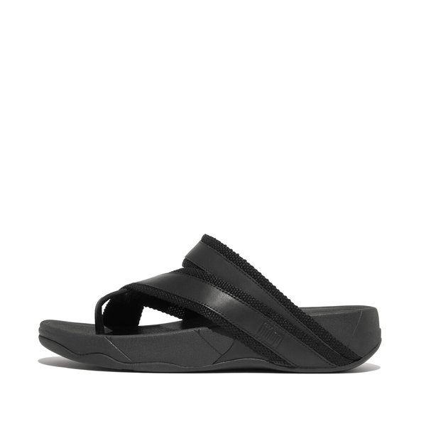 Sling Men's Webbing/Leather Toe-Post Sandals