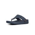 TRAKK II Leather Toe-Post Sandals Navy side view
