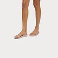 FitFlop iQUSHION Ergonomic Flip-Flops Beige style shot
