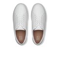 FitFlop RALLY Leather Trainers Urban White top view