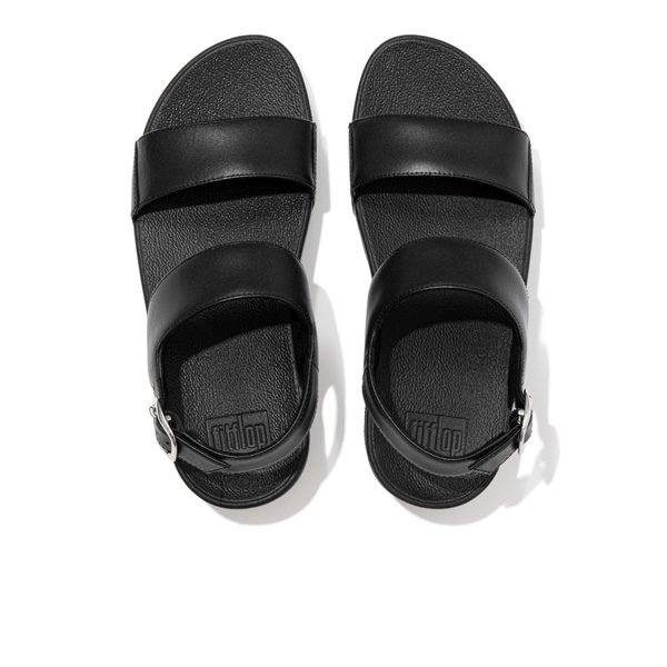LULU Leather Back-Strap Sandals