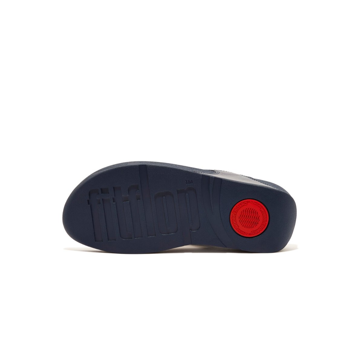 FitFlop LULU Glitz Toe-Post Sandals Midnight Navy outsole