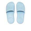 FitFlop iQUSHION Pool Sliders Sky Blue top view