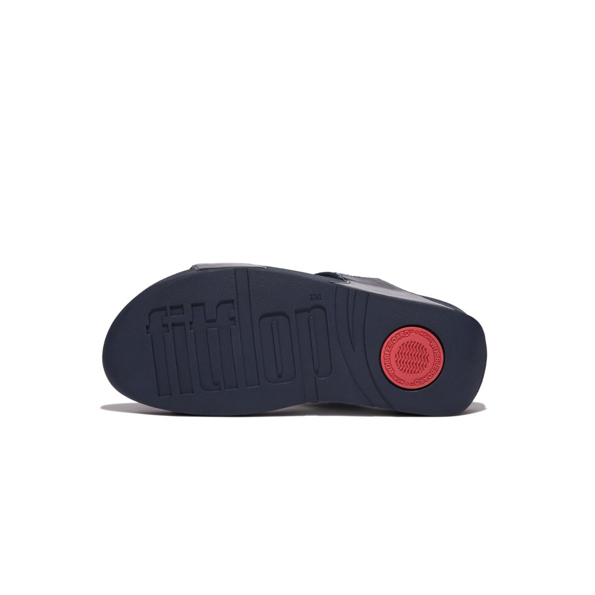 FitFlop LULU Sequined Slide Midnight Navy outsole
