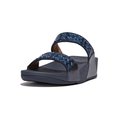 FitFlop LULU Sequined Slide Midnight Navy side view