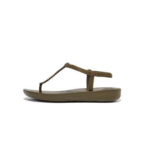 iQUSHION Ombré Sparkle Back-Strap Sandals